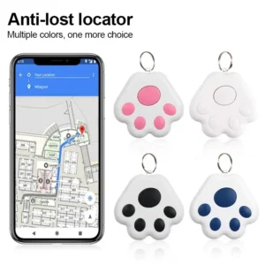 localizador de cão e gato, para ios/android, localizador bluetooth, rastreador dispositivo